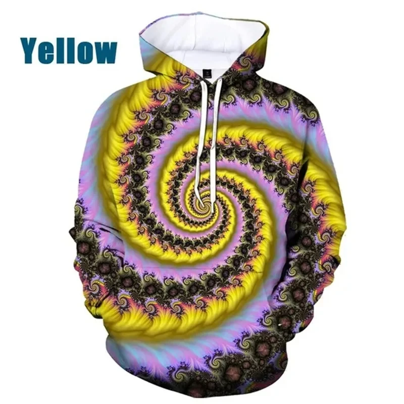 

Vertigo Hypnotic Hoodie Men Clothing Cool 3D Paisley Print New In Hoodies Sweatshirts Women Harajuku Fashion Y2k Pullovers Hoody