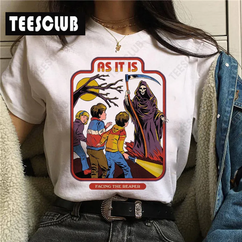 

Devil Graphic Printing Summer Luxury Brand Cotton Men's and Women's T-Shirts Short Sleeves Street Fashion Trend Clothing