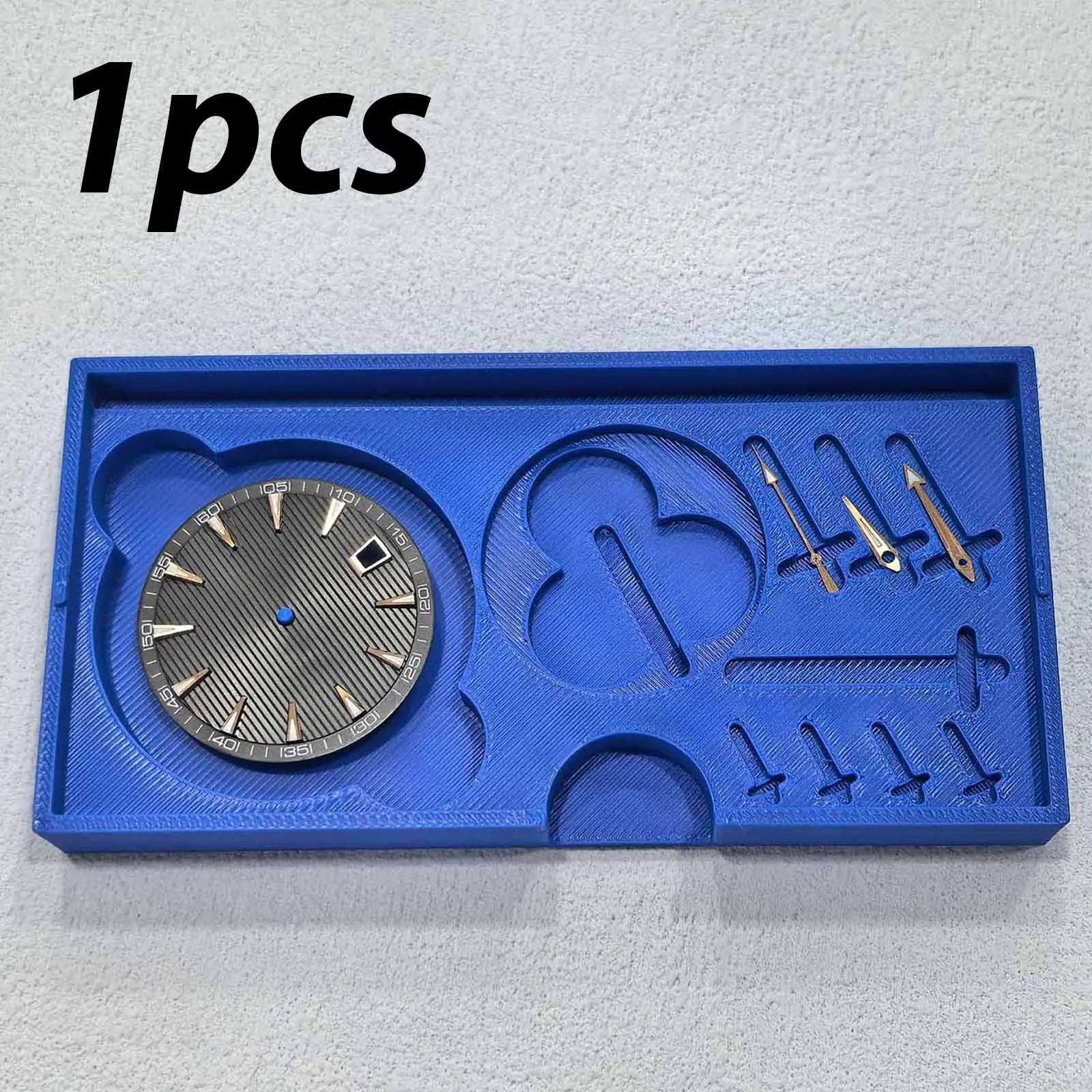 1 Pc Watch Parts Storage Box Watch Repair Tool Watch Points Accessories Components Dials Placement Tray for Watchmakers hobbyist