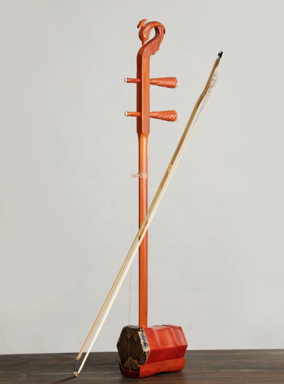 

Erhu phoenix head rosewood Chinese stringed instruments