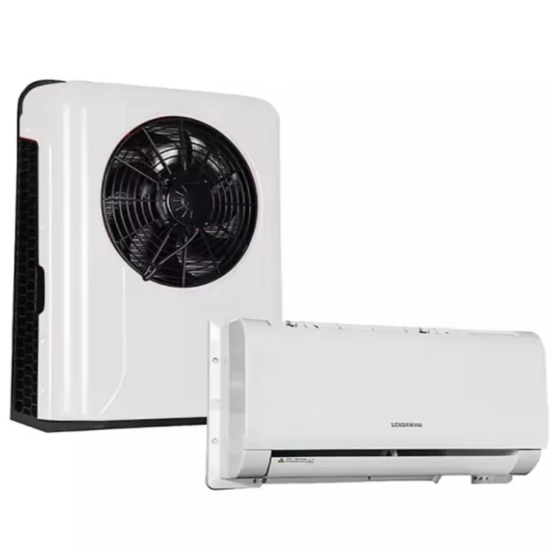 

Small cab air cooling battery driven air conditioning system truck/crane parking air conditioning