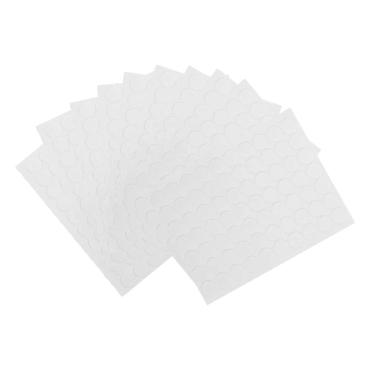 700 قطعة معجون لاصق شفاف 10 ورقات لاصق أكريليك شفاف مستدير قابل للإزالة نقطة تركيب مزدوجة الجوانب للمنزل والمكتب والسيارة