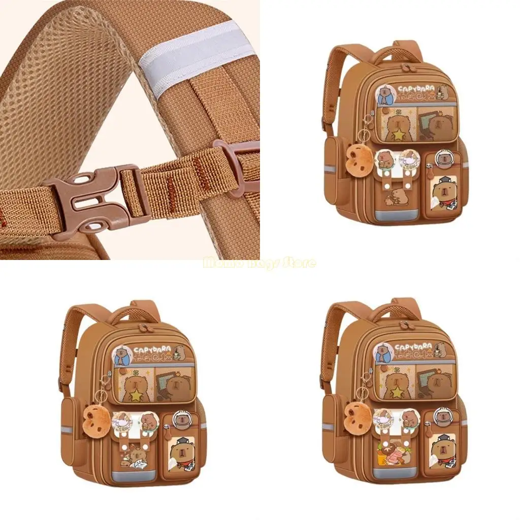 

X90d удобная рюкзак капибара эргономичная школьная сумка с большими за книгами сумки книги