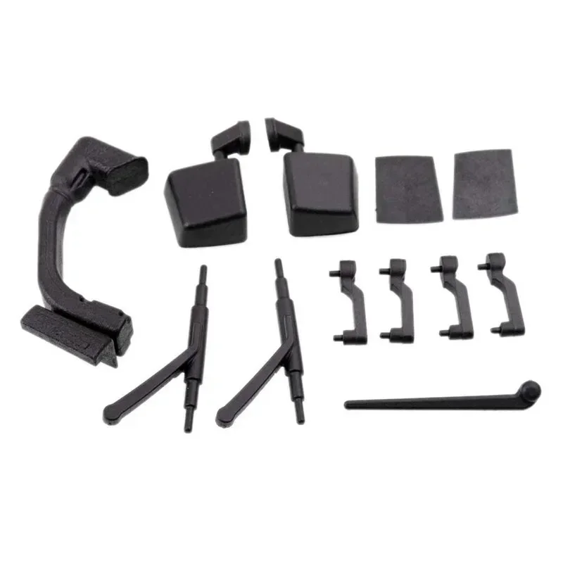 86100 1/10 RC Auto onderdelen gear Shell kolom Aandrijfas Trekstang banden Schokdemper achteruitkijkspiegel ruitenwisser set