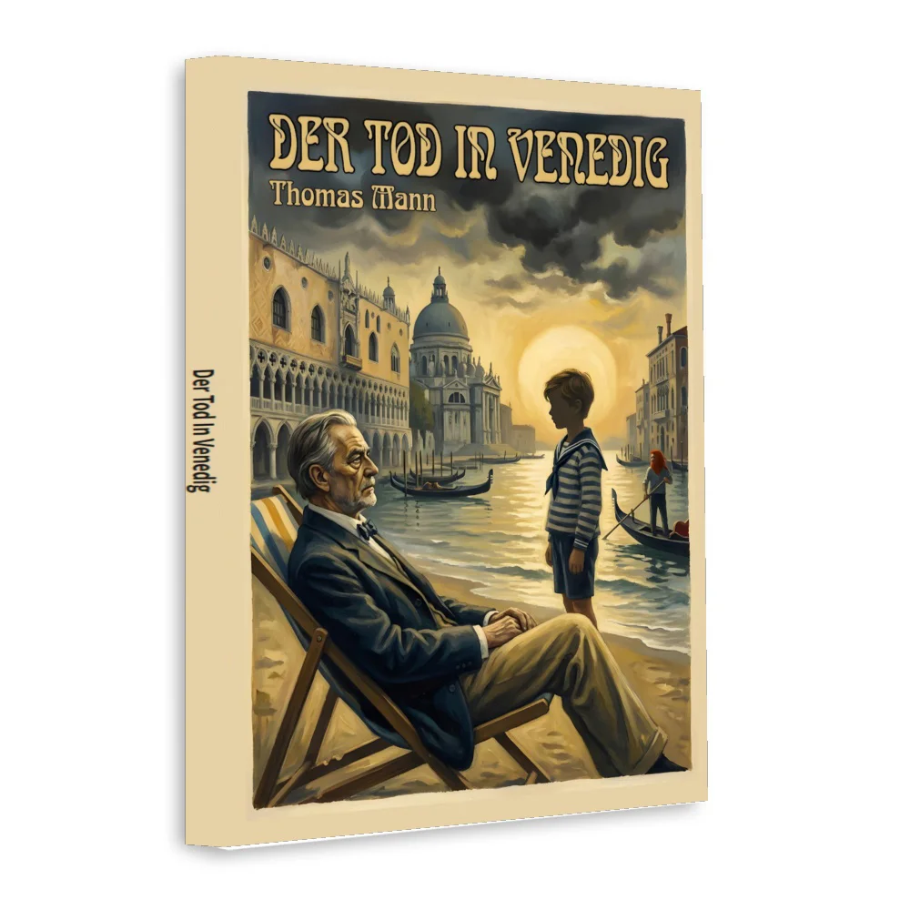 Death in Venice by Thomas Mann, German Language Edition, Classic Literary Novella, Psychological and Philosophical Fiction