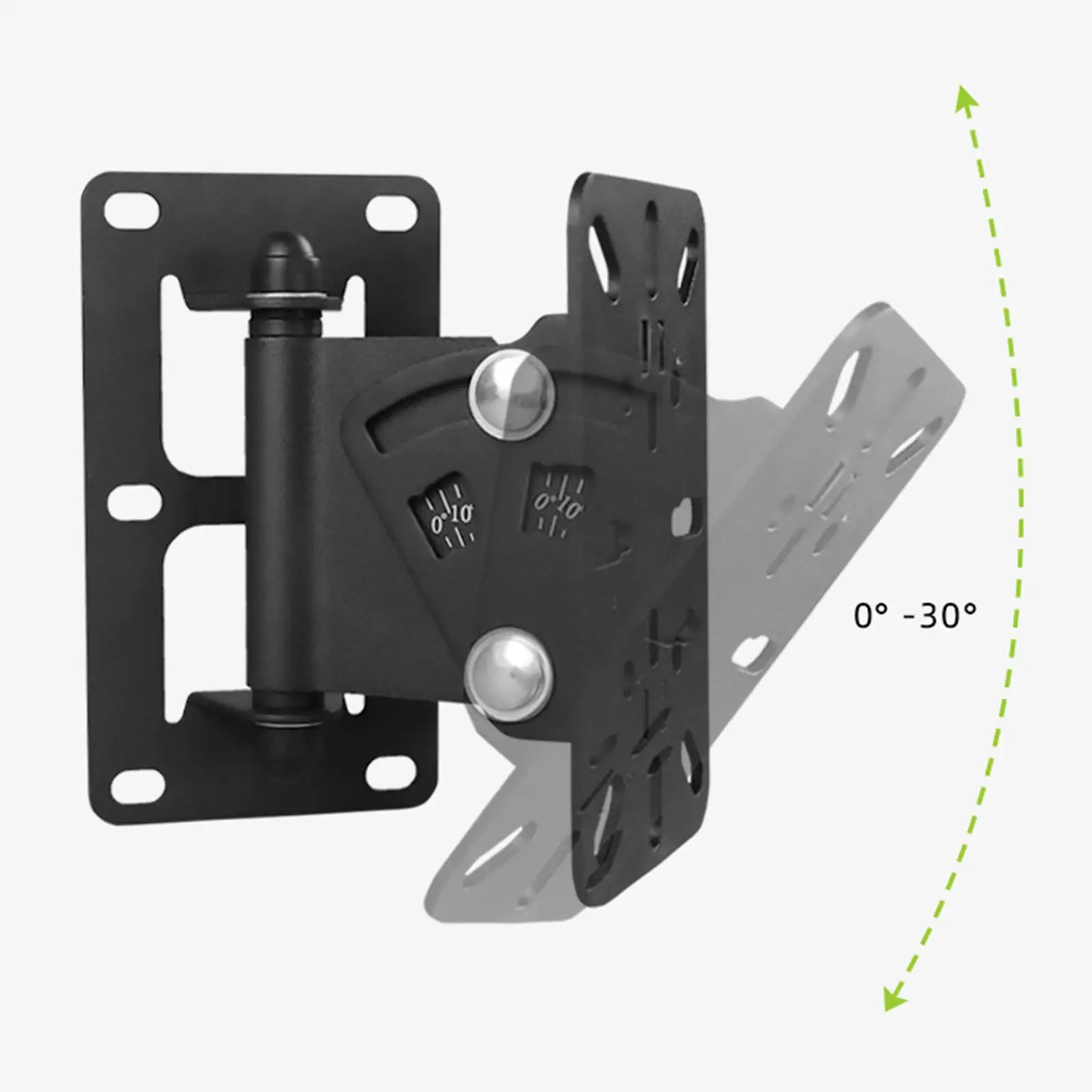 

Adjustable Speaker Wall Mount Support Surround Speaker Wall Mount Bracket for KTV Rooms 160° Adjustment Angle Heavy Duty Support