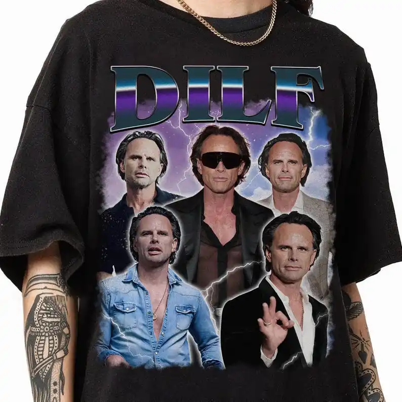Walton Goggins Shirt, Vintage 90s Rick Hatchett Shirt, 90s Walton Goggins Bootleg T-shirt