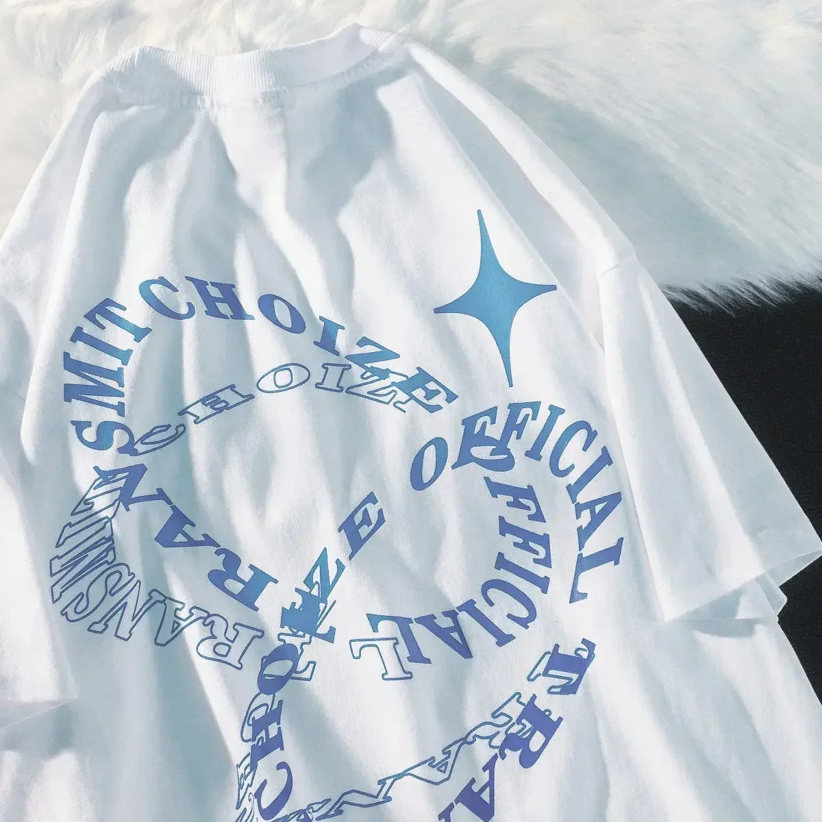 Women Design Sense High Street Printed T-shirt Summer Female Casual Short Sleeves Streetwear Tshirt Tops Harajuku Tees Clothes