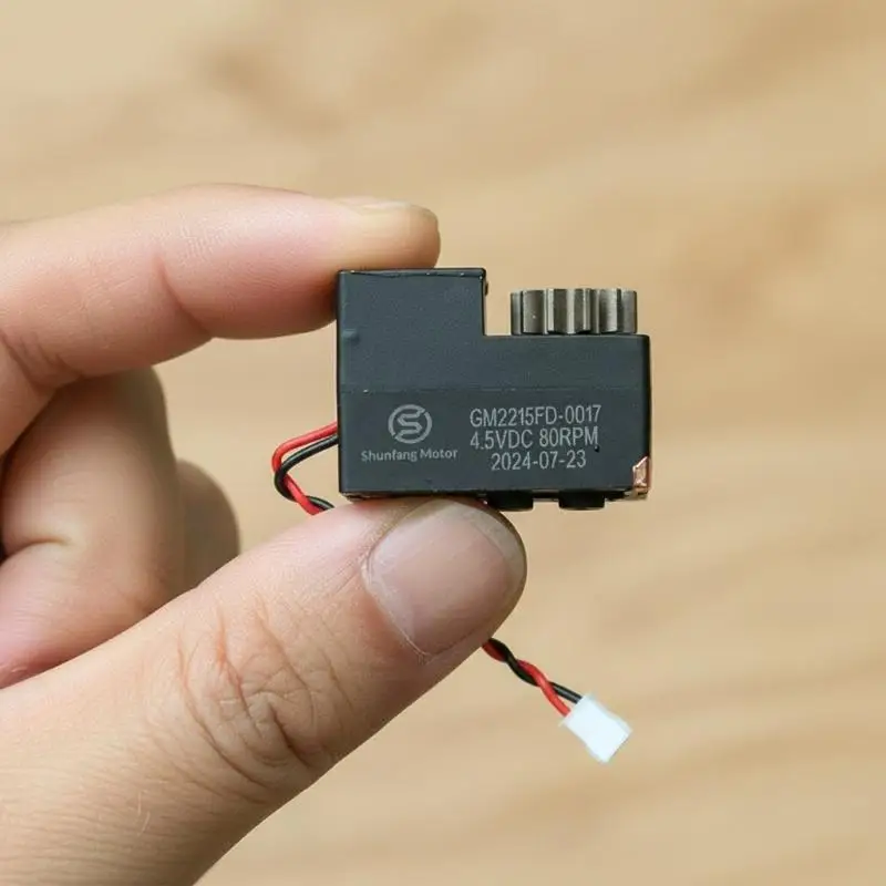 1Pcs DC 3V-6V 4.5V 80rpm Engine With 11T Gear Micro N10 Motor For Fingerprint Intelligent Password Electronic Door Lock