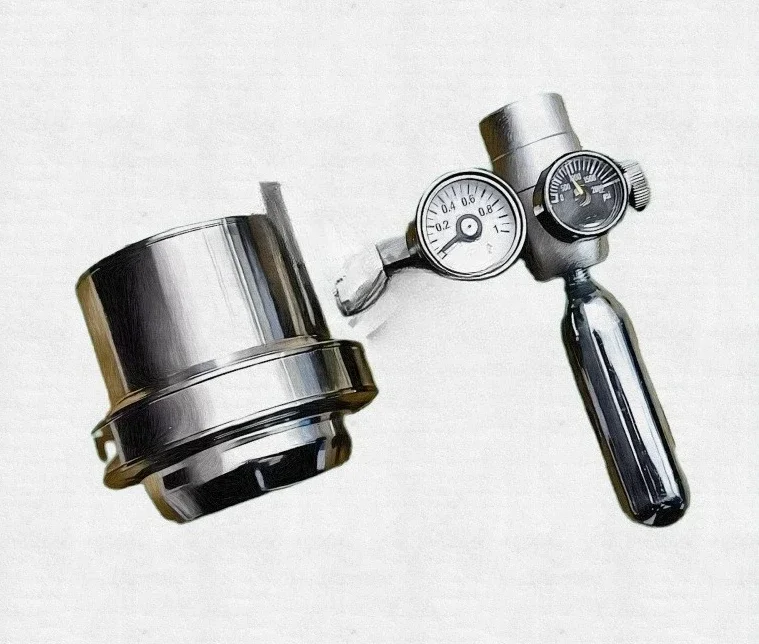 

Pneumatic coffee machine manual espresso home user outdoor portable coffee machine