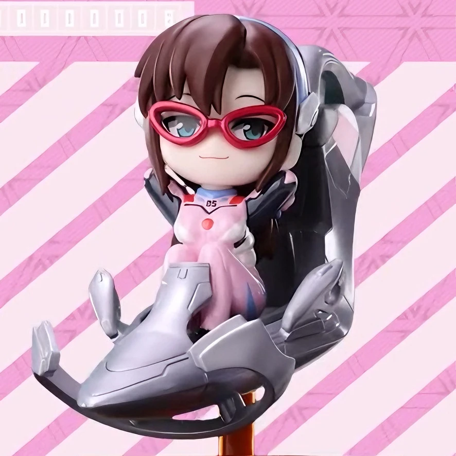 GONG EVA Neon Genesis Evangelion Driver Blind Box Action Figure Doll Surprise Bag Collection Anime Model Desktop Ornament Toys