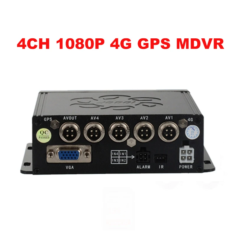 

4CH автомобильный MDVR AHD1080P 4-канальный регистратор SD 4G GPS автомобиль черный ящик Грузовик Мобильный DVR Автомобильный регистратор FHD автобус запись видео