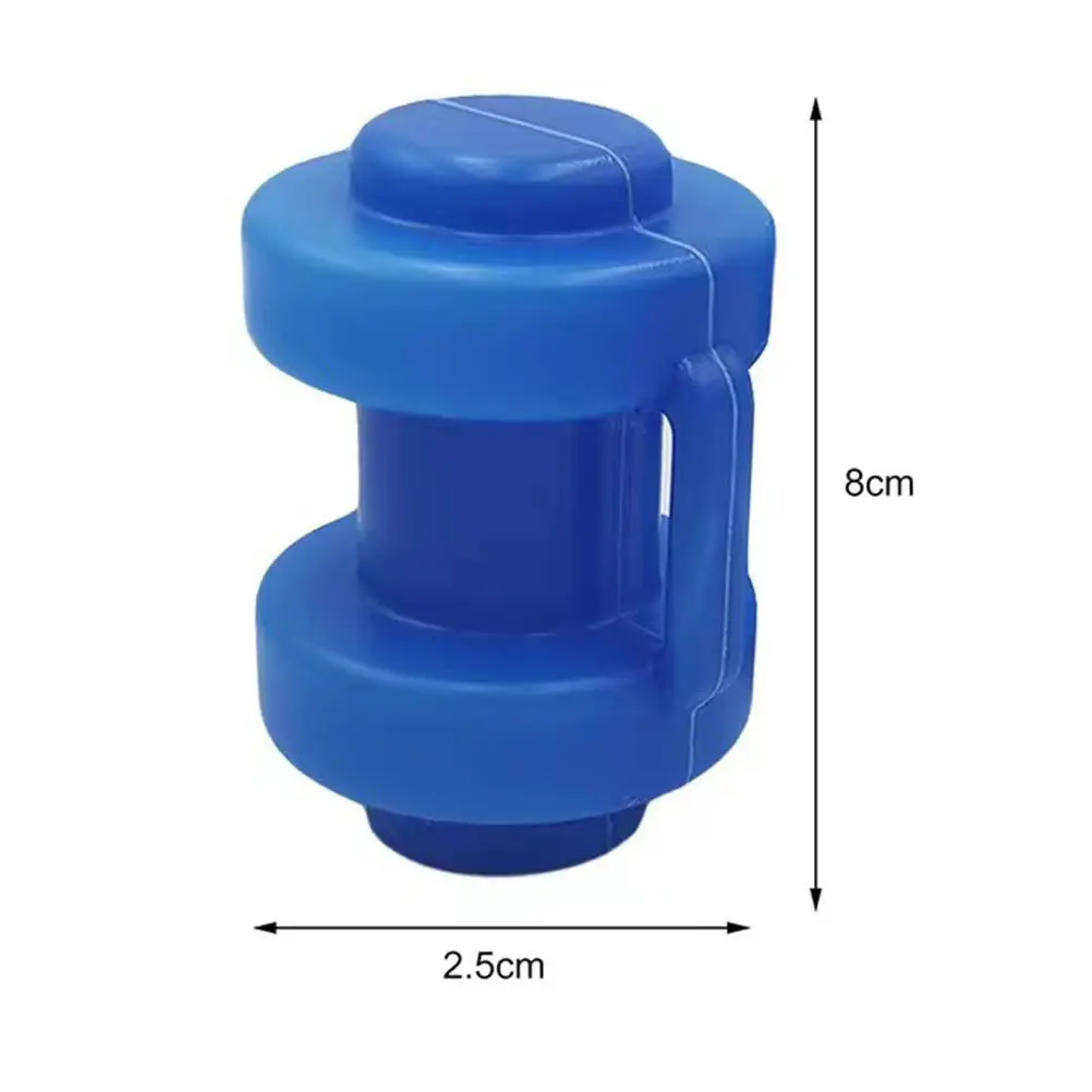 8Pcs Bounce Bed Pole Top Covers Wear-Resistant Plastic Replacement Trampoline Accessories Connect Net Rod Protector Caps