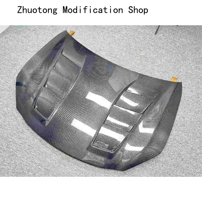 High Quality Carbon Fiber GR BRZ +Front Bumper Engine Hood Bonnet Cover Car Accsori
