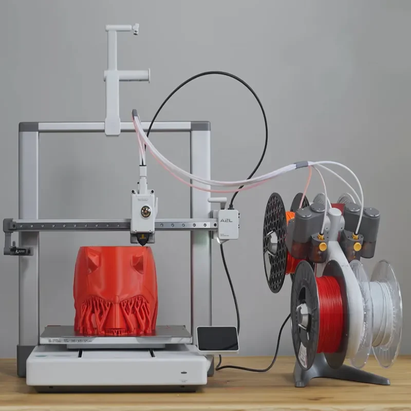 for Original A2L Combo 3D Printer High Speed Auto Leveling Large Build Volume 330x320x325mm Multi Color FDM 3D Printing