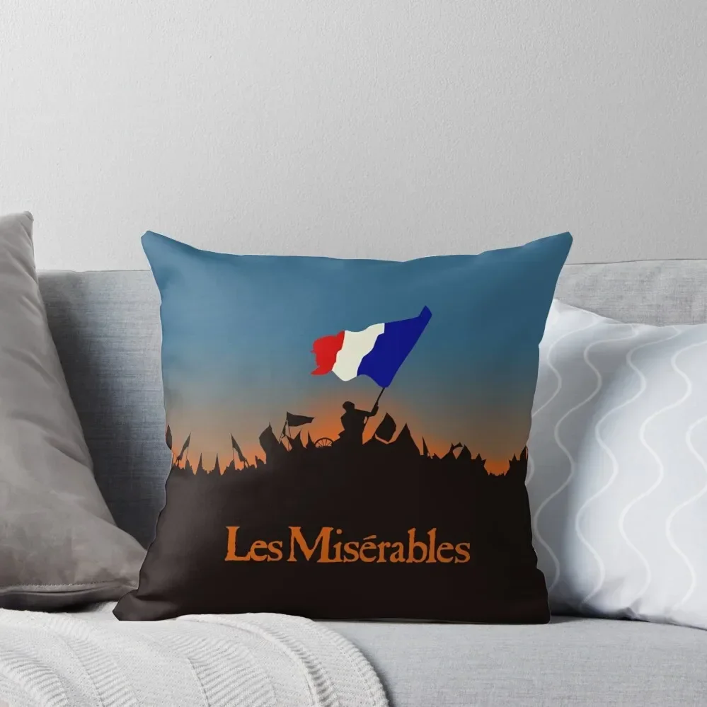 Les Miserables Throw Pillow anime girl Pillows Aesthetic pillow