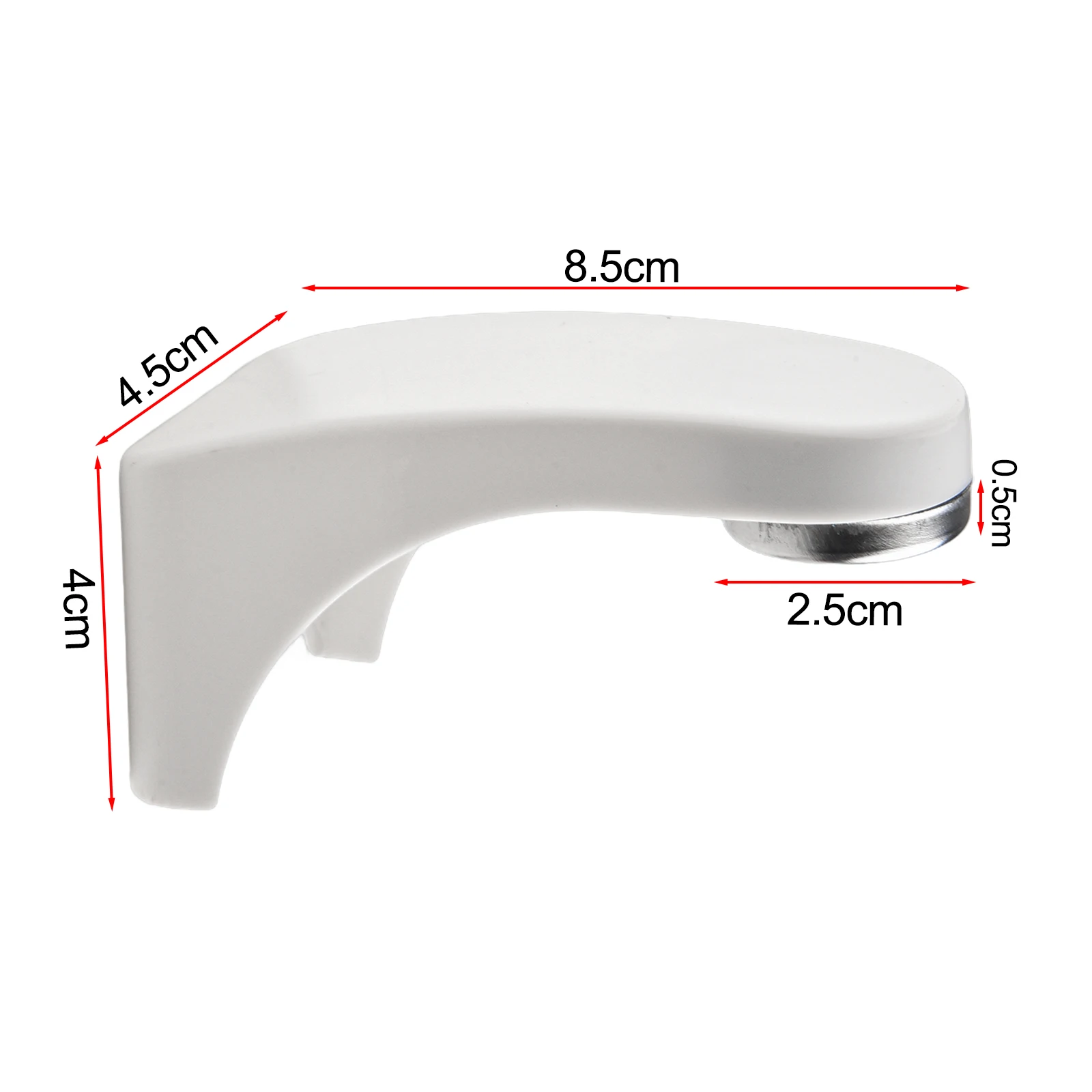Space-Efficient Wall-Mounted Soap Storage with Sponge Compartment and Drain Holes Made from ABS Material 2 Per Set