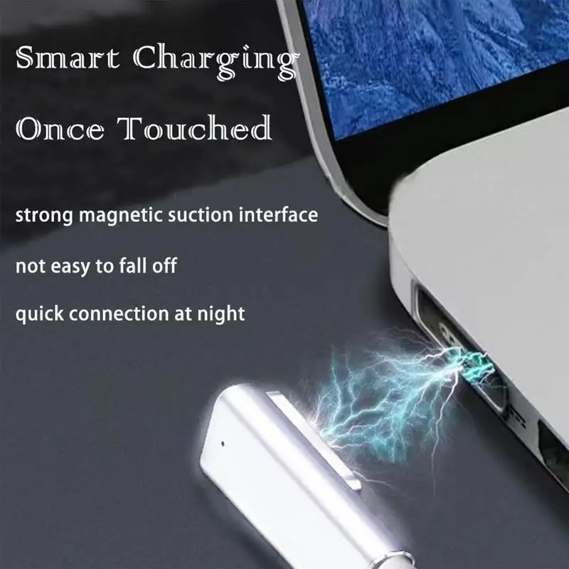 Câble USB C vers USB de type C LED, charge rapide PD, 100W, 100W, câble magnétique pour tablettes Lapmedicings, Smartphones