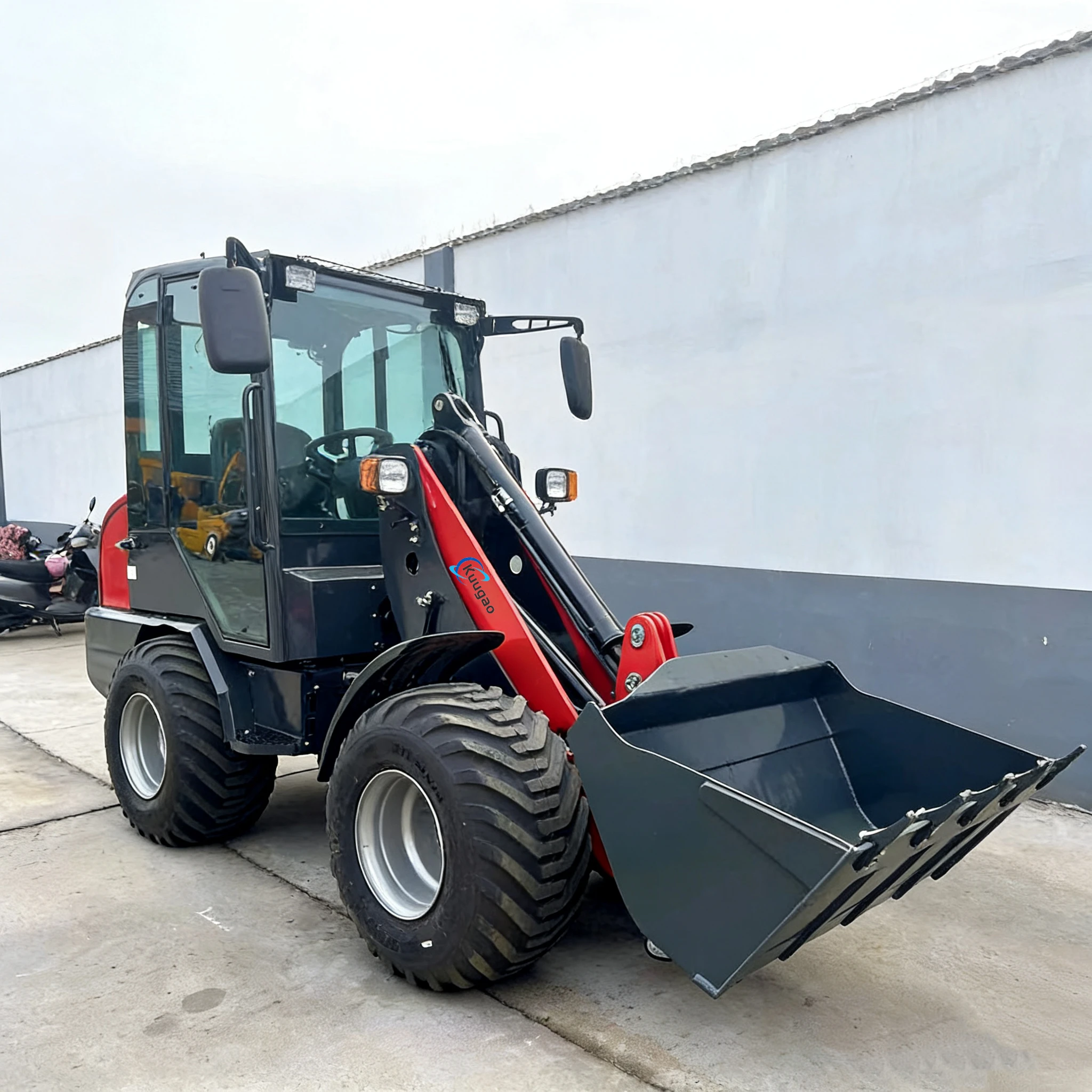 

Kubota Engine Diesel 4WD Wheeled Loader - Construction Loading Machinery Terrain CE Certified Wholesale Customizable Hot Sale