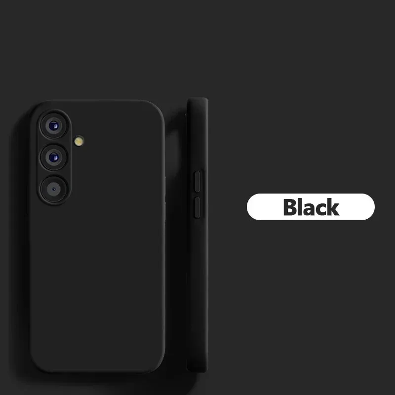 

Мягкий чехол для телефона с защитой камеры для Samsung Galaxy A05 A15 A25 A35 A55 5G, жидкий силиконовый чехол для пар A15 4G A55 A25 Global