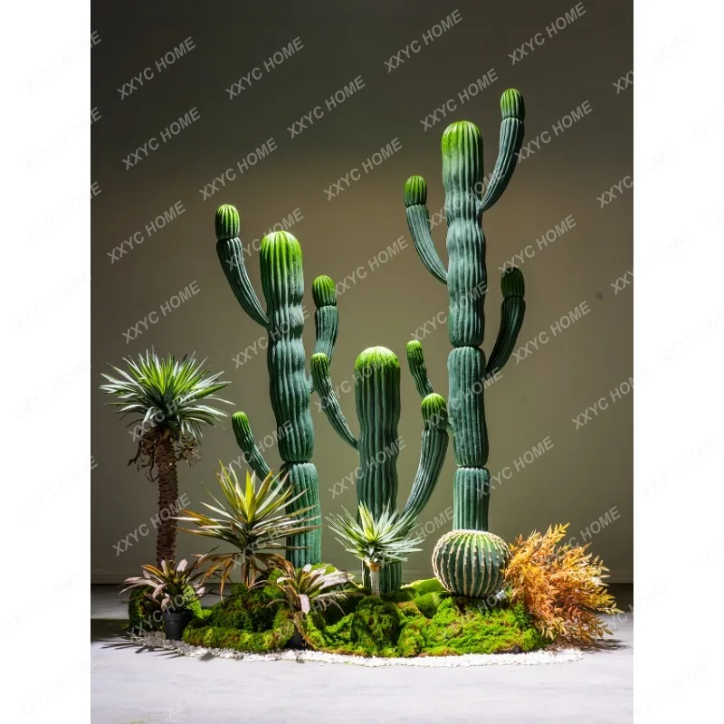 

Landscape Simulation Green Plant Fake Trees Plant Indoor Shop Window Landscape Floor-Standing Decorations Ornaments