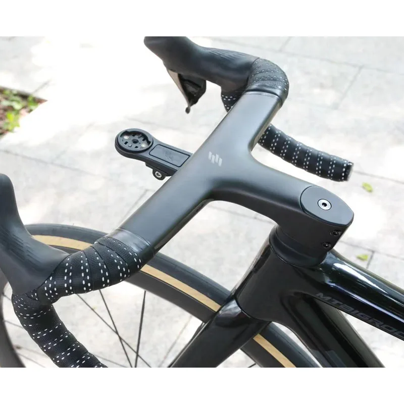 BIGROCK Carbon Road Handlebar integrated Gravel Handlebars 360/380/400/420 28.6mm Racing Bike integrated Bicycle Handlebar