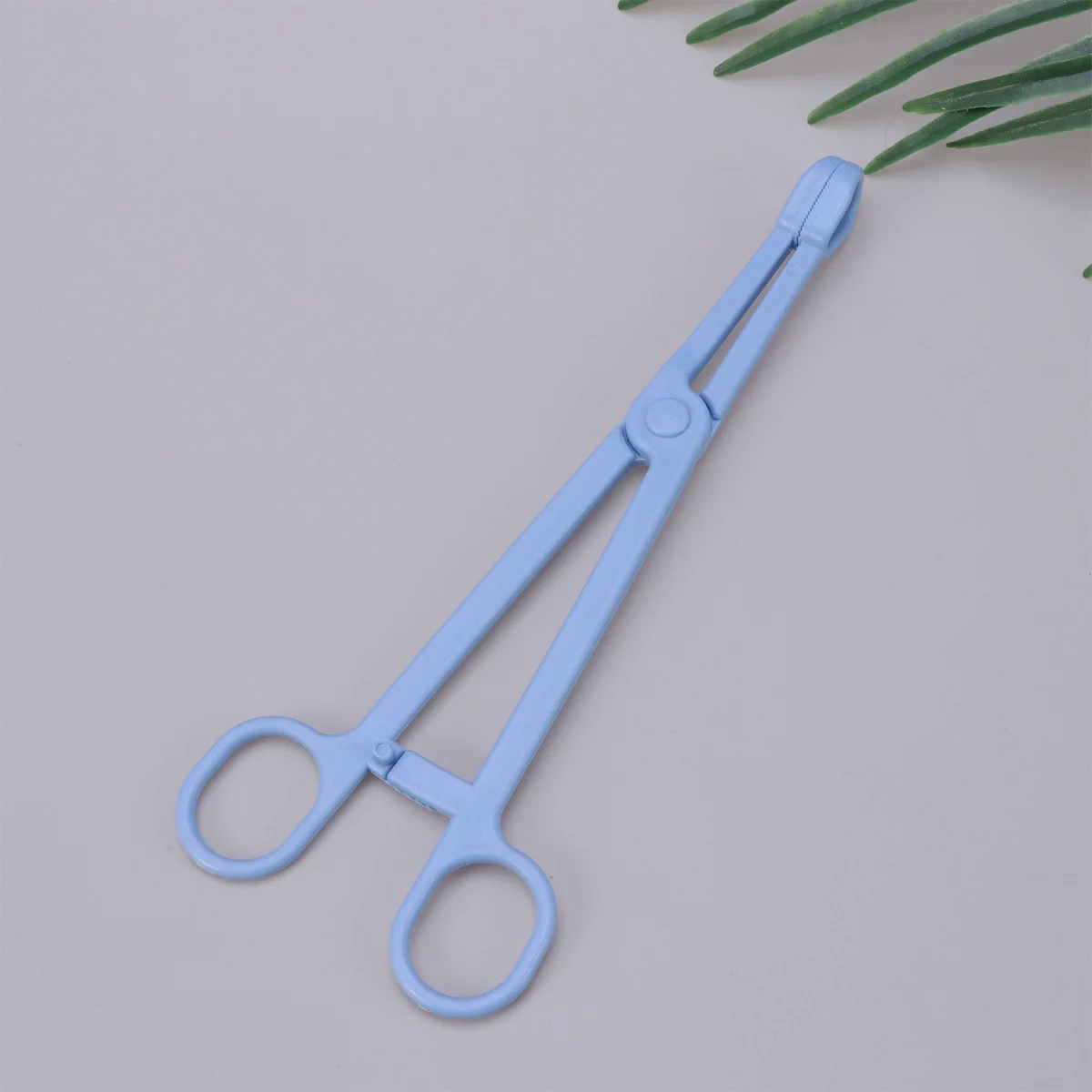 

1pc 19Cm Abs Fecal Waste Clamp For Reptiles Lizards Pets Long Handle Scissors Shape Easy Clean Pet Cleaning Supplies Reptile
