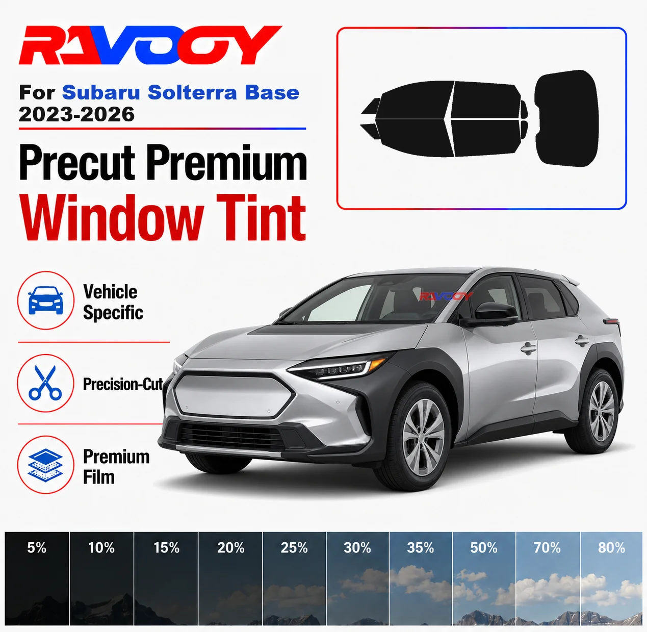 premium-precut-window-tint-kit-front-rear-windows-rear-windshield-for-subaru-solterra-base-2023-2026-car-solar-nano-ceramic-film