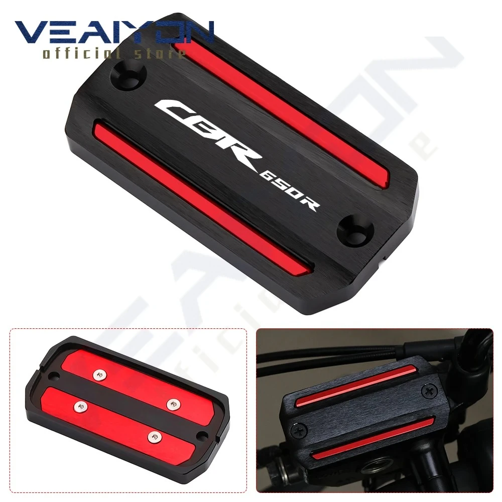 For CB650R CB650 R CBR650R CBR 650R 2019 2020 Motorcycle Accessories Aluminum Brake Fluid Fuel Cylinder Reservoir Tank Cover Cap