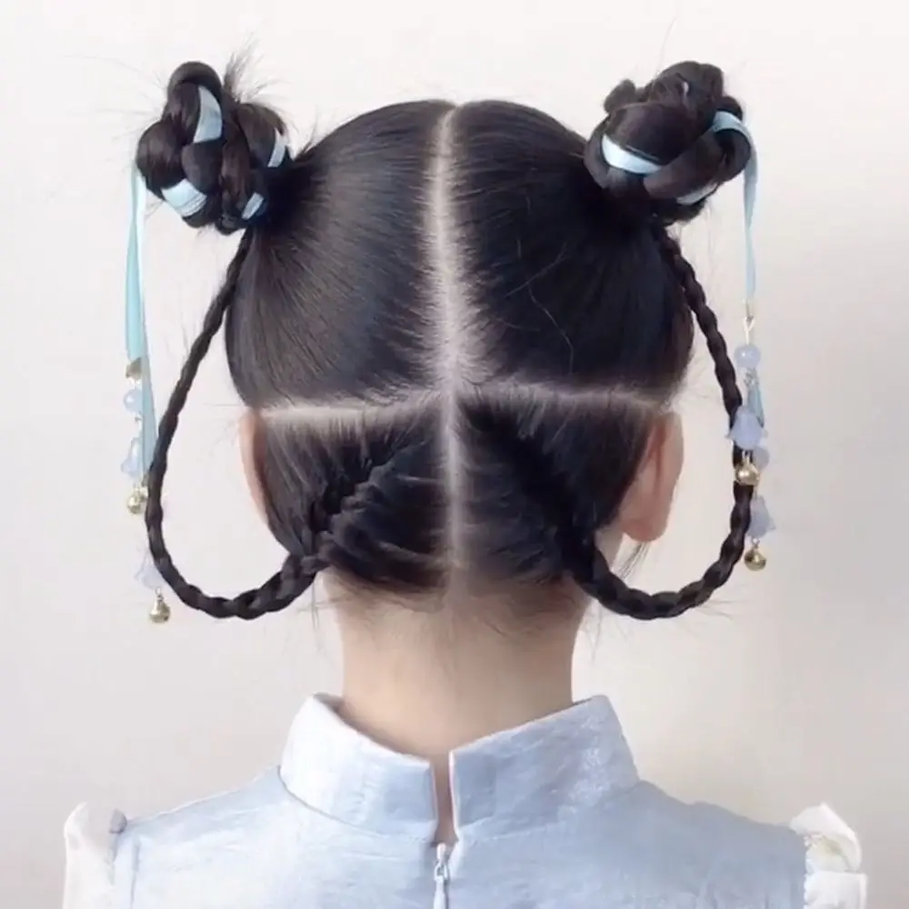 

Photo Props Ancient Style Hair Wear Han Clothes Accessories Braided Hair Rope Chinese Hair Accessories Children Hair Band