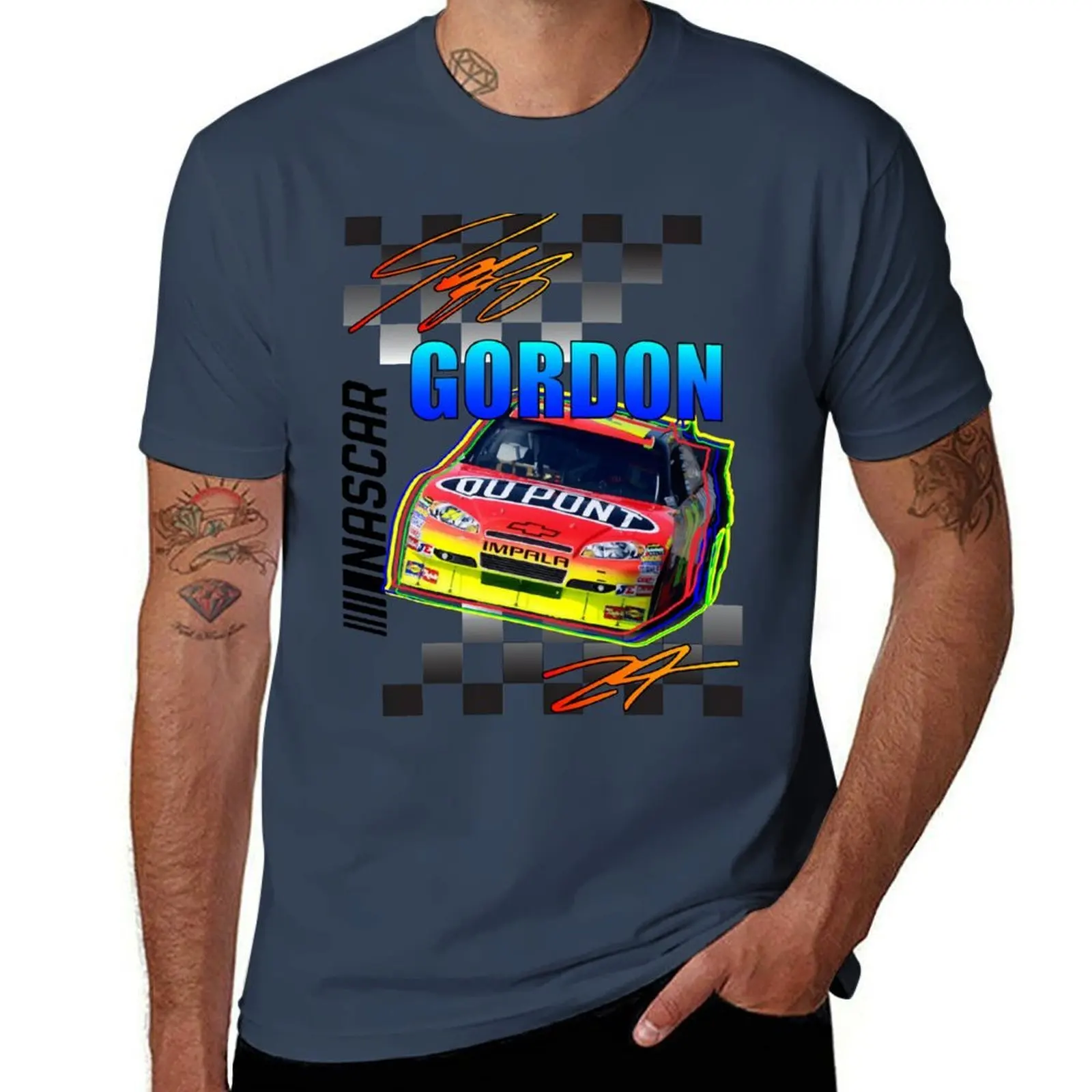 

Jeff Gordon T-Shirt Standard Fit Solid Tee Shirt