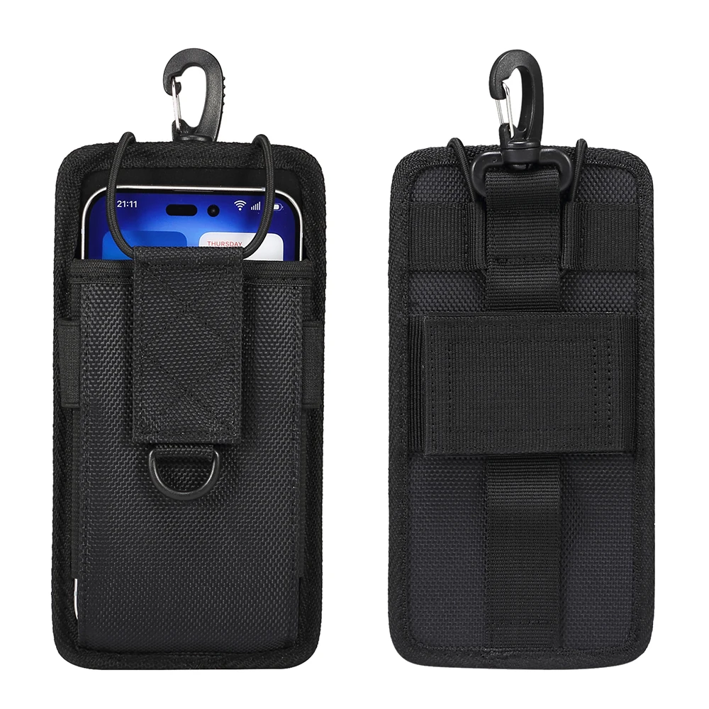 

Универсальная нейлоновая сумка для мобильных телефонов из ткани Оксфорд для телефона 16e 16 Pro MAX Samsung S22 Ultra для всех 5,5-7,2 дюймов, сумка для смартфона