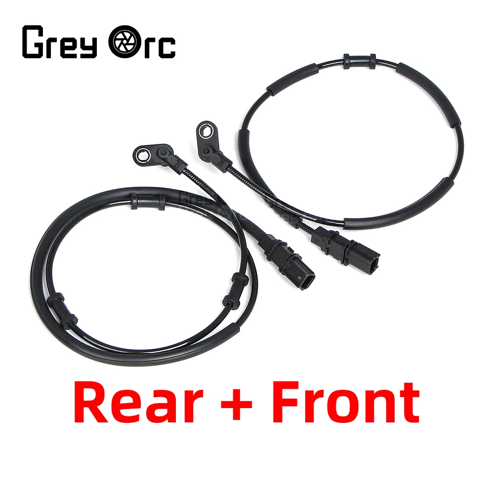 Motorcycle Front Rear Brake System ABS Sensor Cable For Kawasaki Ninja400 Ninja 400 Z400 2019-2022 Wheel Speed Sensor Set