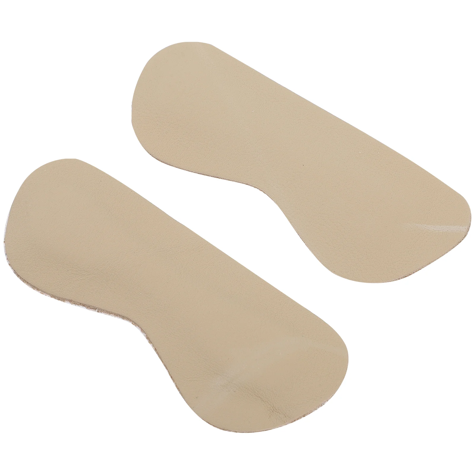 

Pair of Heel Grips Self Adhesive Foot Care Protector Insole Liner Heel Shoes Back Pads (Beige）