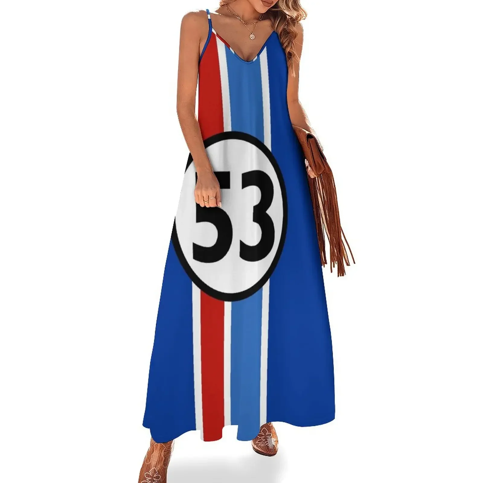 Herbie 53 Sleeveless Dress elegant women's sets Aesthetic clothing birthday dress for women Dress