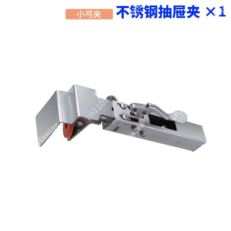 Quick Install Drawer Retainer Clip, Adjustable Push-Latch Fastener System, No Handle Cabinet Mounting Tool