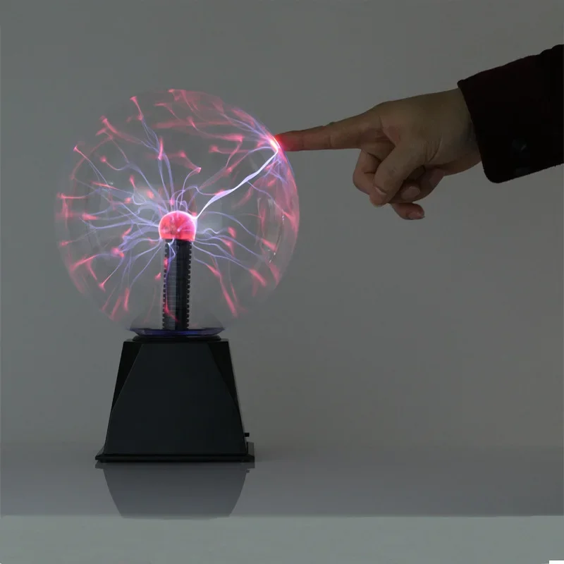 Imagem -05 - Magic Plasma Ball Light Controle de Voz Led Night Light Atmosfera Touch Glass Decoração de Natal 38