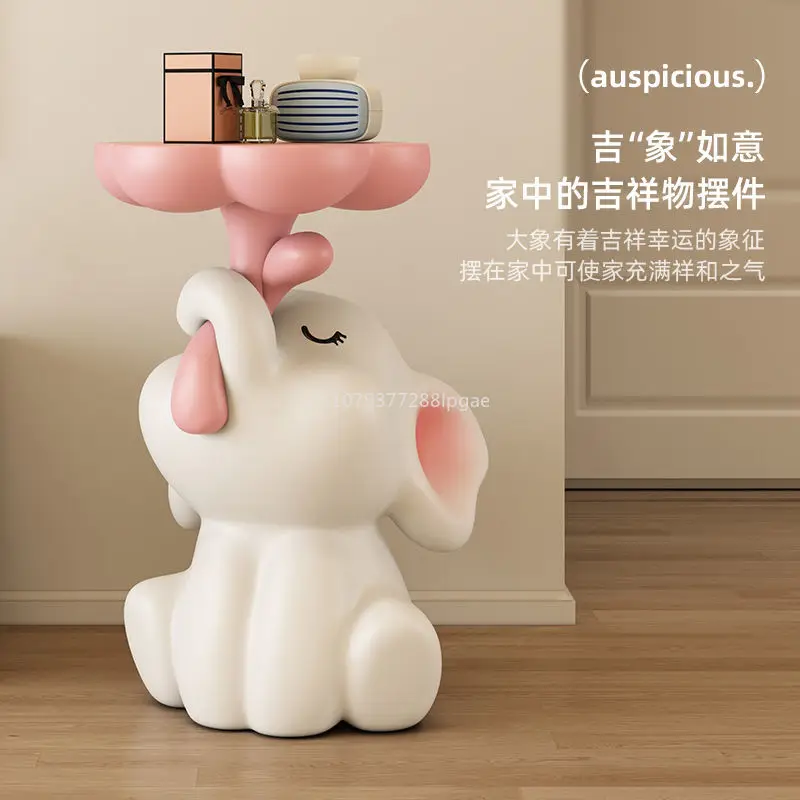 Creative Elephant Floor Laboratory Living Room Sensing TV Cabinet Decoration Stop Stutboard New Living Gift Furniture