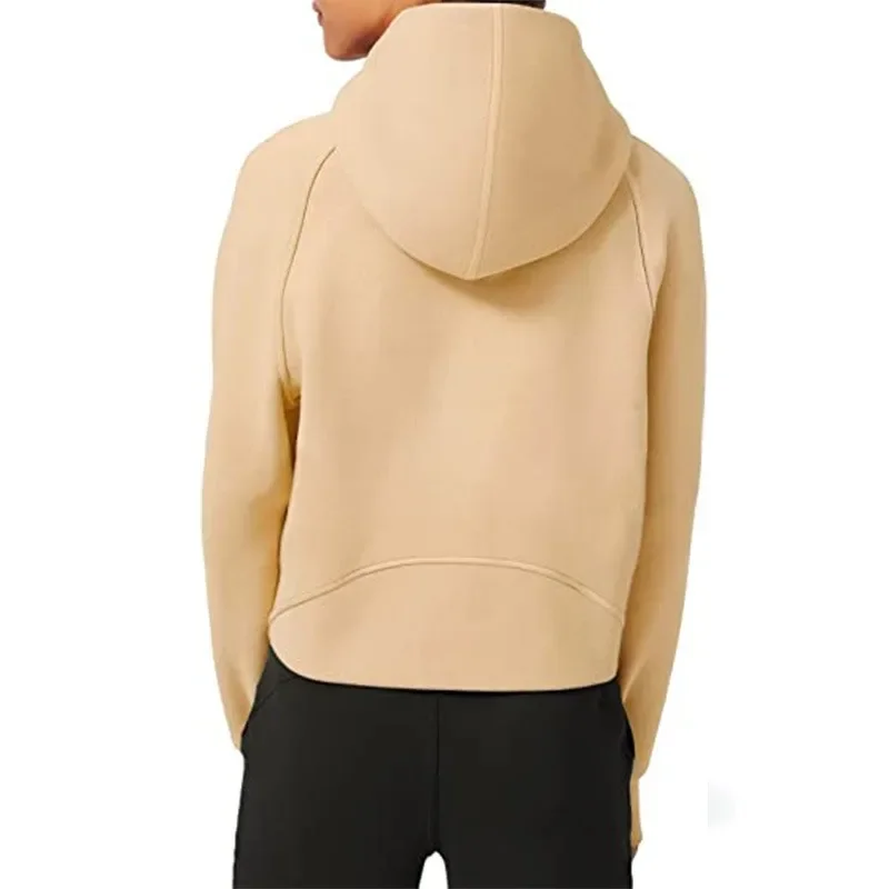 Women Oversized Pullovers Harajuku Zipper Ladies Long Sleeve Sweatshirt Y2k Solid Color Warm Hoodie Loose Streetwear Jacket Coat