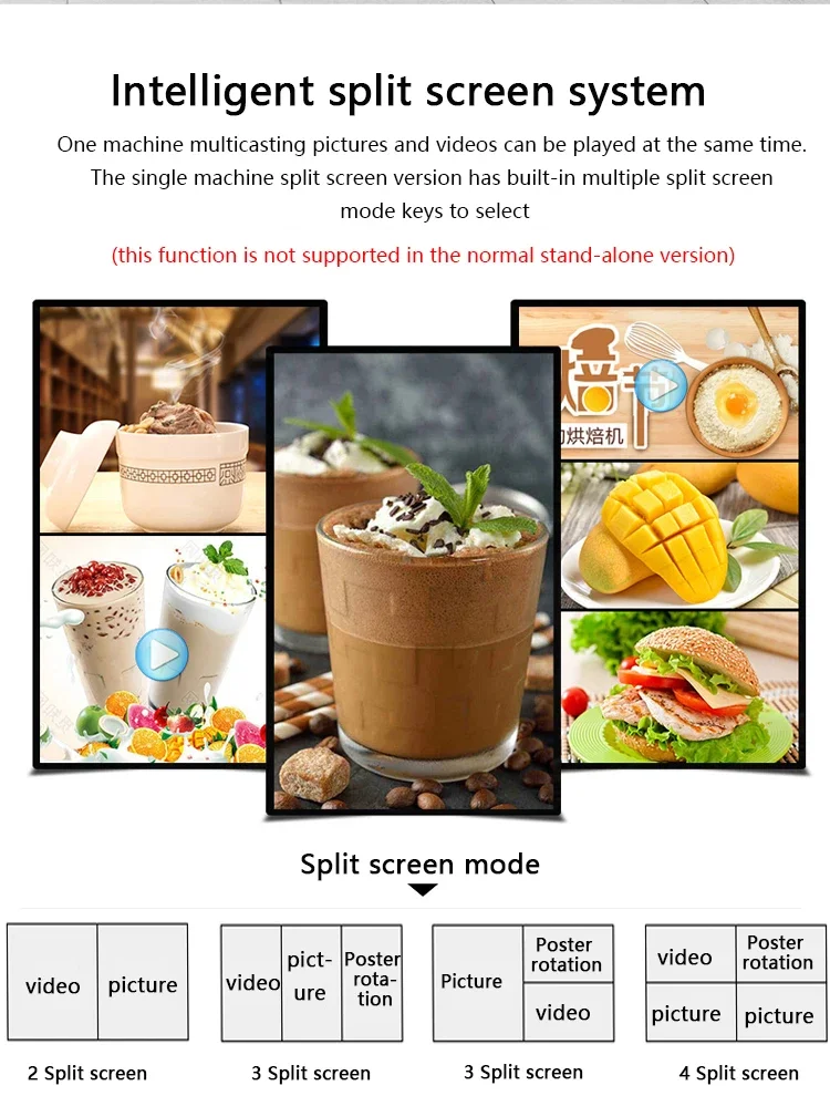 27-Zoll-Wand-High-Definition-Werbemaschine für den Innenbereich, LCD-TV, kommerzielle Anzeige, digitale Beschilderung, interaktive Berührung