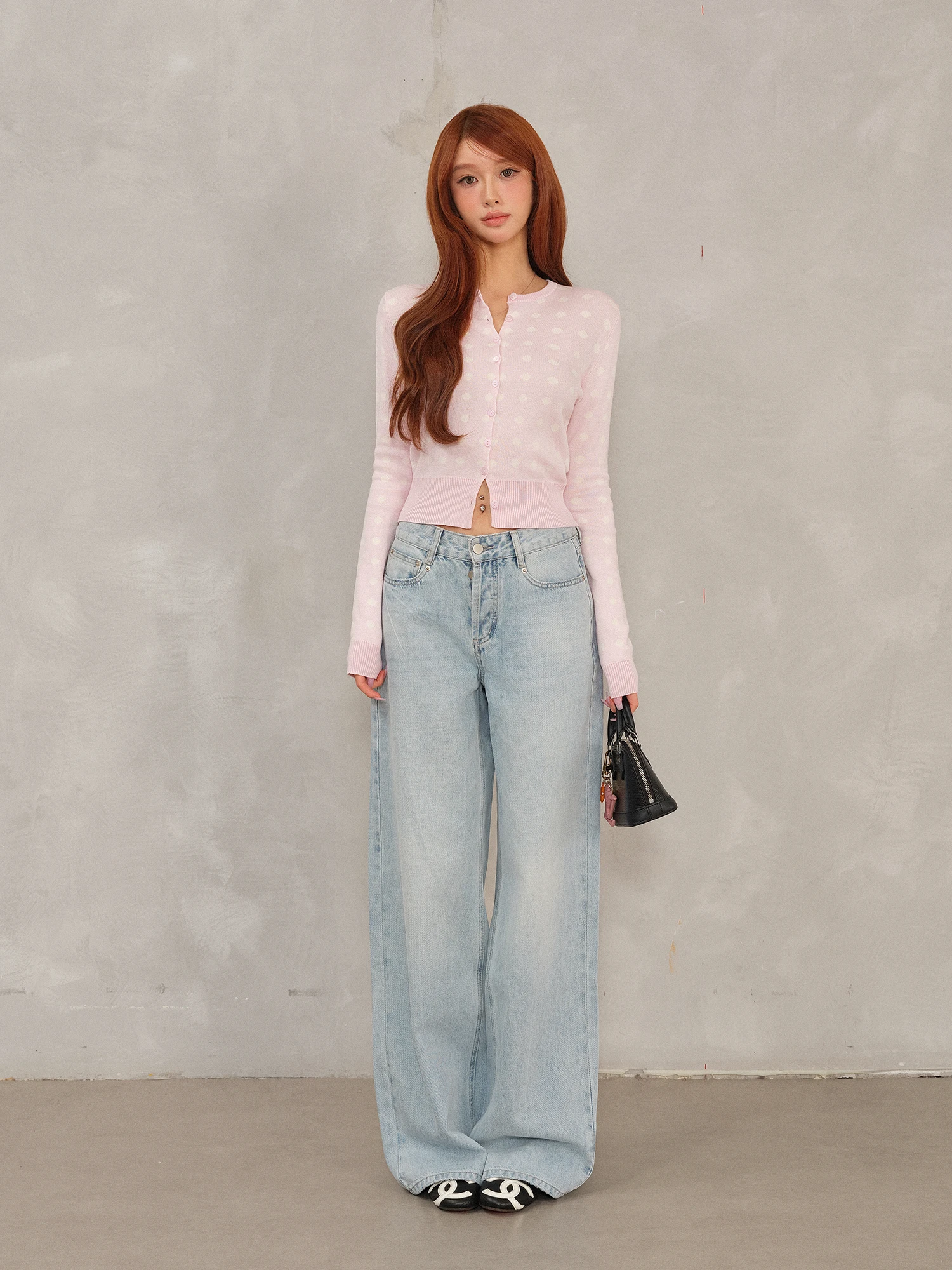 

Low Waist Wide Leg Classic Blue Waed Jeans FORNIYOYO Casual Sle Cotton Fabric High Elastici Ladies Jeans Winter Season