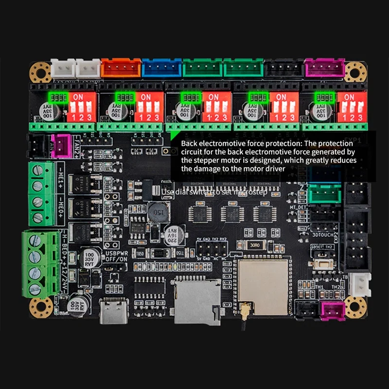 Mks Tinybee Controller Card Motherboard 32Bit 3D Printer Control Board Kits Support Mini 12864Lcd V3 Display 12864 Lcd Panel