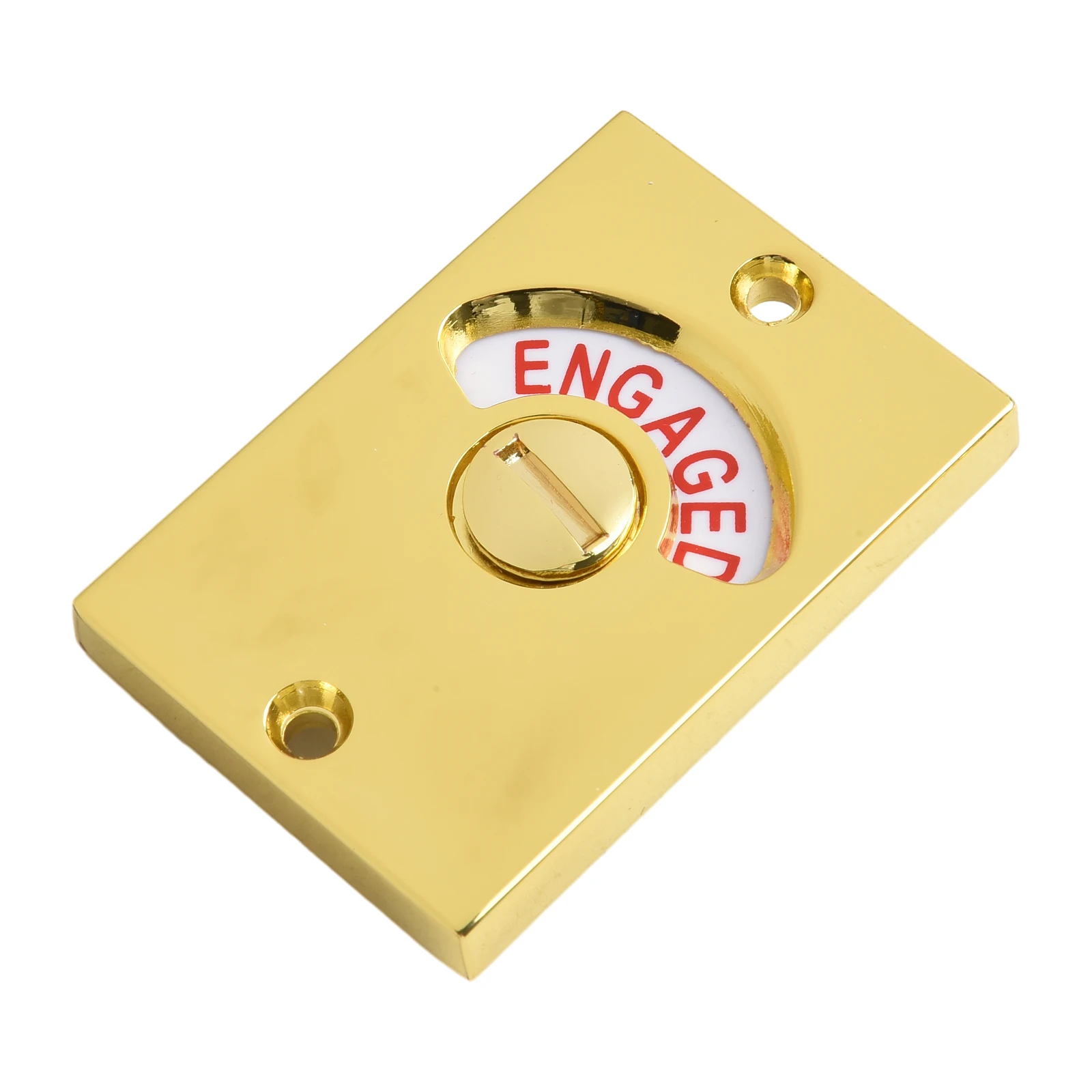 

Замок-индикатор для туалета, 1 шт., 59*40 мм, 85*38*13 мм, дверной замок, полированный хром, матовая латунь, абсолютно новый