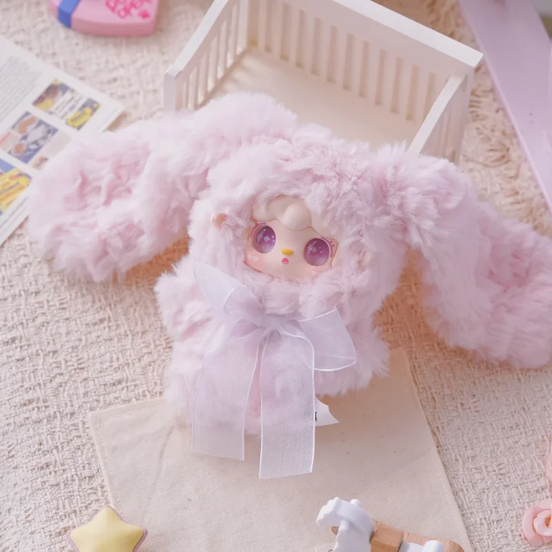 Yooki Hopping Bunny Series Vinyl Pluche Blind Box Kawaii Pop Desktop Ornament Leuke Rugzak Sleutelhanger Trendy Speelgoed Verrassingsgeschenken