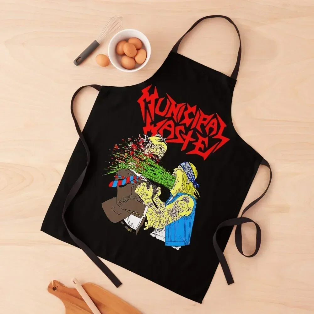 

municipal waste LOR4- municipal waste - #1 t-shirt Apron chef costume japanese style Kitchen For Men Apron