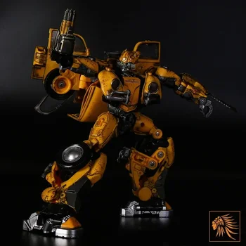 Hot Toys Taiba Battle Damage 6001-3s Ys03s Transformation Bumblebee Beetle Model Figure Transformers Repainted Version Robot Gifts