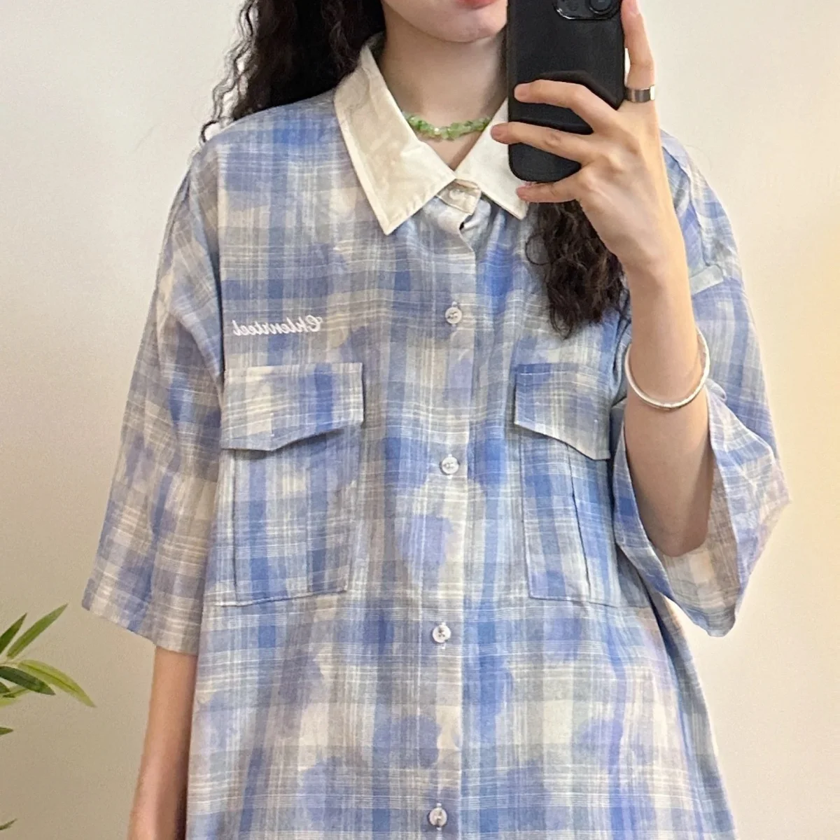 

Short Sleeve Shirts Womens Anya Forger Graphic Unisex Patchwork Single Colors ONeck Autumn Bubble Round Sleeved Semir Inspired