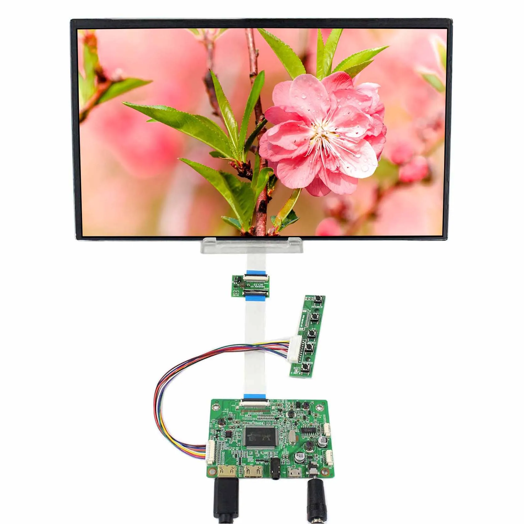 Mini HD MI LCD Controller Board 13.3 in N133HSE-E21 350nit 1920x1080 IPS LCD