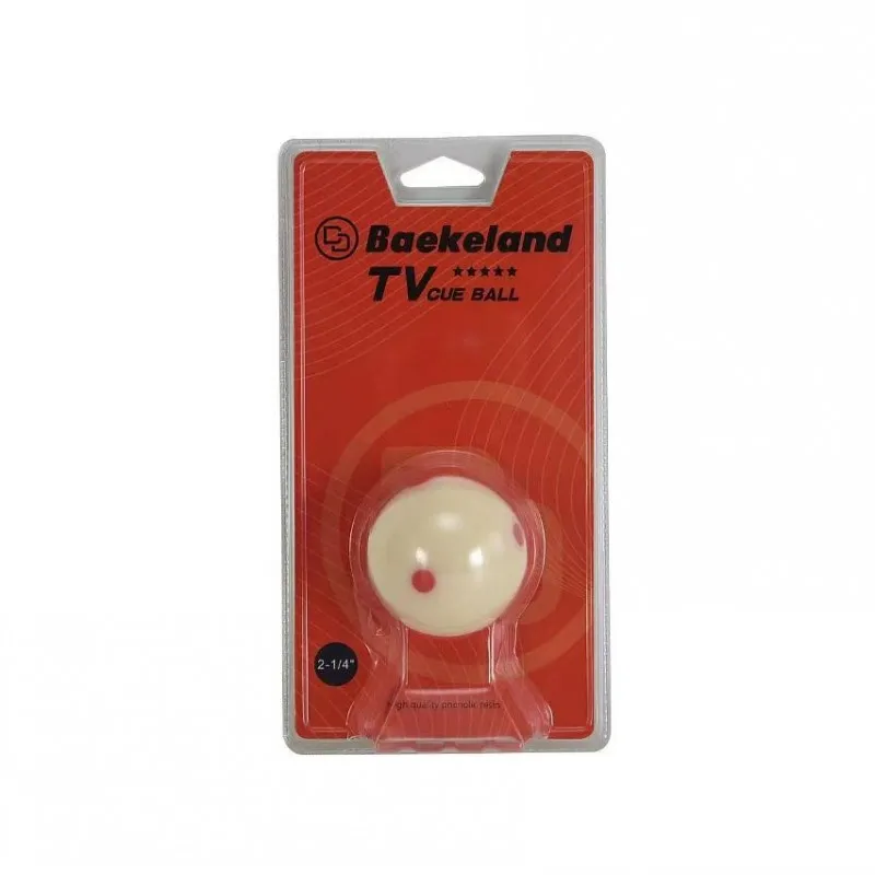 Arrival Billiards TV Cue Ball Quality Resin 170g/PCS 57mm Pool Billiard Game 6 Red Spot Wholesale online