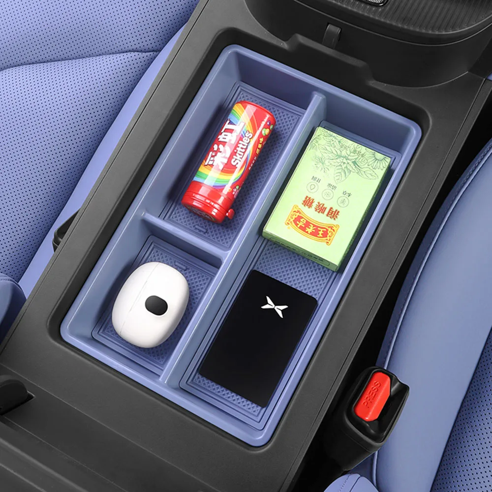 

Для Xpeng G7 2025 2026, оригинальный автомобильный цветной подлокотник, ящик для хранения, АБС-материал, принадлежности для интерьера, отделение для хранения